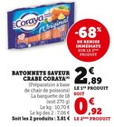 Bâtonnets Saveur Crabe - CORAYA dans le catalogue Super U