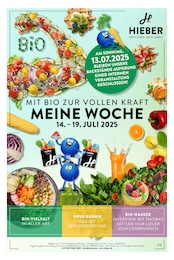 Supermarkt Prospekt von Hieber Breisach Hieber Prospekt: "Aktuelle Angebote", 19 Seiten, 14.07.2025 - 19.07.2025