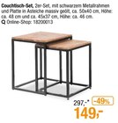Couchtisch-Set Angebote bei Opti-Wohnwelt Fulda für 149,00 €