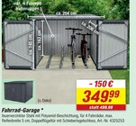 Fahrrad-Garage Angebote bei toom Baumarkt Lippstadt für 349,99 €