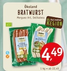 BRATWURST im Angebot bei Erdkorn Biomarkt in Hamburg BRATWURST Angebote von Ökoland bei Erdkorn Biomarkt Hamburg für 4,49 €