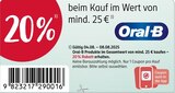 20 % von Oral-B im aktuellen Rossmann Prospekt