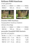 Rollzaun Einzeltor PURO Haselnuss im aktuellen Holz Possling Prospekt