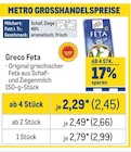 Greco Feta Angebote bei Metro Kassel für 2,99 €