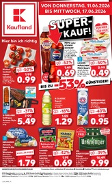 Aktueller Kaufland Prospekt mit Bier, "Hier bin ich richtig", Seite 1