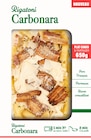RIGATONI CARBONARA - MIX BUFFET en promo chez Auchan Hypermarché RIGATONI CARBONARA - MIX BUFFET dans le catalogue Auchan Hypermarché