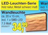 Wandleuchte im Angebot bei Die Möbelfundgrube in Saarbrücken Wandleuchte Angebote bei Die Möbelfundgrube Saarbrücken für 34,99 €