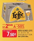 Bière Blonde - Leffe en promo chez Supermarchés Match Calais à 7,50 €