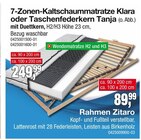 Aktuelles Matrazen oder Rahmen Angebot bei Die Möbelfundgrube in Trier ab 249,99 €
