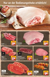 Schweineschulter Angebot im aktuellen REWE Prospekt auf Seite 10