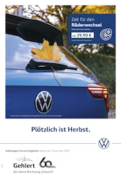 Volkswagen Prospekt für Freiburg: "Herbstliche Angebote.", 1 Seite, 01.09.2025 - 30.11.2025
