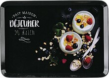 Plateau 30x22 cm en mélamine ardoise - Géant Casino à Houilles Plateau 30x22 cm en mélamine ardoise en promo chez Géant Casino Houilles à 3,50 €