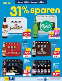 Bier im Netto Marken-Discount Prospekt "Aktuelle Angebote" mit 72 Seiten (Dresden)