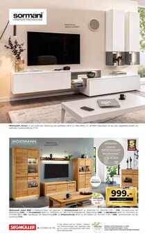 Fernseher im Segmüller Prospekt "Wohndesign - Inspirierende Ideen für ihr Zuhause" mit 42 Seiten (Darmstadt)