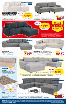 Couch im aktuellen ROLLER Prospekt (Krefeld) Couch im ROLLER Prospekt "ROLLER HOT SALE" mit 22 Seiten (Krefeld)