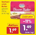 Netto Marken-Discount Sangerhausen - Butter Angebot im Prospekt Butter bei Netto Marken-Discount im Sangerhausen Prospekt für 1,49 €