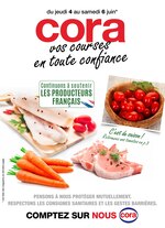 Catalogue Cora à Malakoff, avec 14 pages Prospectus Cora à Malakoff, "Vos courses en toute confiance", 14 pages, 04/06/2020 - 06/06/2020