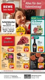 Aktueller REWE Prospekt mit Eis, "Dein Markt", Seite 1