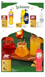 Prix et réduction Boisson gazeuse dans le prospectus Carrefour Market en cours Offre Boisson gazeuse dans le catalogue Carrefour Market du moment à la page 18