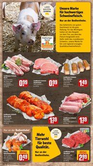 Hähnchen im REWE Prospekt "Dein Markt" mit 32 Seiten (Ludwigshafen (Rhein))