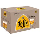 Bière blonde d'Abbaye - LEFFE en promo chez Carrefour Garges-lès-Gonesse à 19,75 €