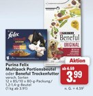 Multipack Portionsbeutel Angebote von Purina Felix bei combi Dülmen für 3,99 €