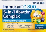 Immusan C 800 Abwehr Complex von Tetesept für 3,79 € bei Rossmann im Angebot Immusan C 800 Abwehr Complex von Tetesept im aktuellen Rossmann Prospekt