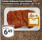 Puten-Schnitzel im Angebot bei GLOBUS in Nettetal Puten-Schnitzel Angebote von Fräulein Heidemarie bei GLOBUS Nettetal für 6,49 €
