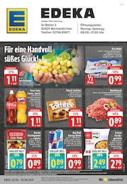 EDEKA Prospekt für Wermelskirchen mit 24 Seiten EDEKA Prospekt für Wermelskirchen: "Aktuelle Angebote", 24 Seiten, 25.08.2025 - 30.08.2025