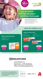 mea - meine apotheke Apotheken Prospekt der aktuellen Woche mit 4 Seiten, gültig von 01.07.2026 bis 31.07.2026, in Drolshagen und Umgebung Aktueller mea - meine apotheke Apotheken Prospekt in Drolshagen und Umgebung, "Unsere Juli-Angebote" mit 4 Seiten, 01.07.2026 - 31.07.2026