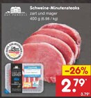 Aktuelles Schweine-Minutensteaks Angebot bei Netto Marken-Discount in Bremen ab 2,79 €