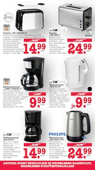 Toaster im E center Prospekt "Aktuelle Angebote" mit 77 Seiten (Ludwigshafen (Rhein))