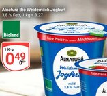 Aktuelle Joghurt Angebote bei GLOBUS in Salzgitter Aktuelles Bio Weidemilch Joghurt Angebot bei GLOBUS in Salzgitter ab 0,49 €