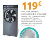 Mr.Bricolage Strasbourg - Promo Brumisateur Ø 40 CM Promo Brumisateur Ø 40 CM à 119,00 € dans le catalogue Mr.Bricolage à Strasbourg