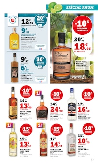 Promo Gin dans le catalogue Super U du moment à la page 23