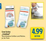 Crew-Socken "Schulkind" im Angebot bei diska in Coburg Crew-Socken "Schulkind" Angebote bei diska Coburg für 4,99 €