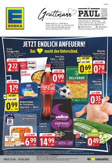 Cola im aktuellen EDEKA Prospekt (Kaarst) Cola im EDEKA Prospekt "Aktuelle Angebote" mit 25 Seiten (Kaarst)