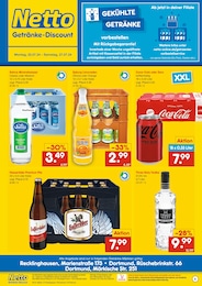 Netto Marken-Discount Prospekt für Schwerte: "Gekühlte Getränke", 2 Seiten, 22.07.2024 - 27.07.2024