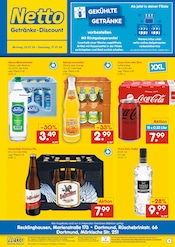 Aktueller Netto Marken-Discount Discounter Prospekt in Dortmund und Umgebung, "Gekühlte Getränke" mit 2 Seiten, 22.07.2024 - 27.07.2024