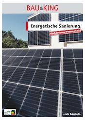 Aktueller Bauking Baumarkt Prospekt in Kusey und Umgebung, "Trend-Tipps FÜR DIE ENERGETISCHE SANIERUNG" mit 8 Seiten, 04.10.2024 - 13.10.2024