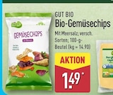 Bio-Gemüsechips im ALDI Nord Prospekt Bio-Gemüsechips von GUT BIO im aktuellen ALDI Nord Prospekt für 1,49 €