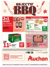Promos Bière dans le catalogue "OFFRES DU MOMENT" de Auchan Hypermarché Bière en promo dans le catalogue Auchan Hypermarché à la page 24