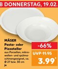 Pasta- oder Pizzateller Angebote von MÄSER bei Kaufland Villingen-Schwenningen für 3,99 €
