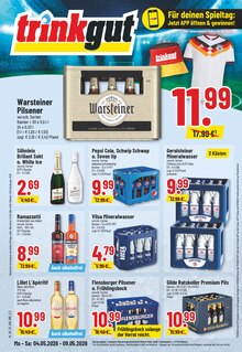 Warsteiner im Trinkgut Prospekt "Aktuelle Angebote" mit 10 Seiten (Laatzen)