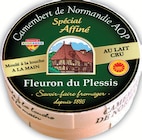 Camembert de Normandie au lait cru AOP - FLEURON DU PLESSIS - Intermarché Hyper Camembert de Normandie au lait cru AOP - FLEURON DU PLESSIS à 4,75 € dans le catalogue Intermarché Hyper