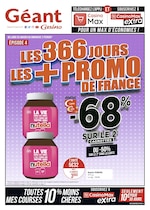 Catalogue Géant Casino "Les 366 jours les + promo de France", 72 pages, à Saint-Denis, 20/01/2020 - 02/02/2020 Prospectus Géant Casino "Les 366 jours les + promo de France", 72 pages, à Saint-Denis, 20/01/2020 - 02/02/2020
