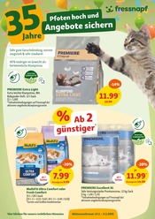 Aktueller Fressnapf Prospekt mit Katzenstreu, "35 Jahre - Pfoten hoch, Preise runter!", Seite 9