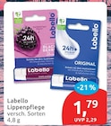 Lippenpflege von Labello für 1,79 € bei budni im Angebot Lippenpflege von Labello im aktuellen budni Prospekt