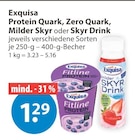 Protein Quark von Exquisa im aktuellen V-Markt Prospekt für 1,29 €