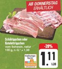 Schälrippchen oder Kotelettrippen Angebote bei EDEKA Altenburg für 1,11 €